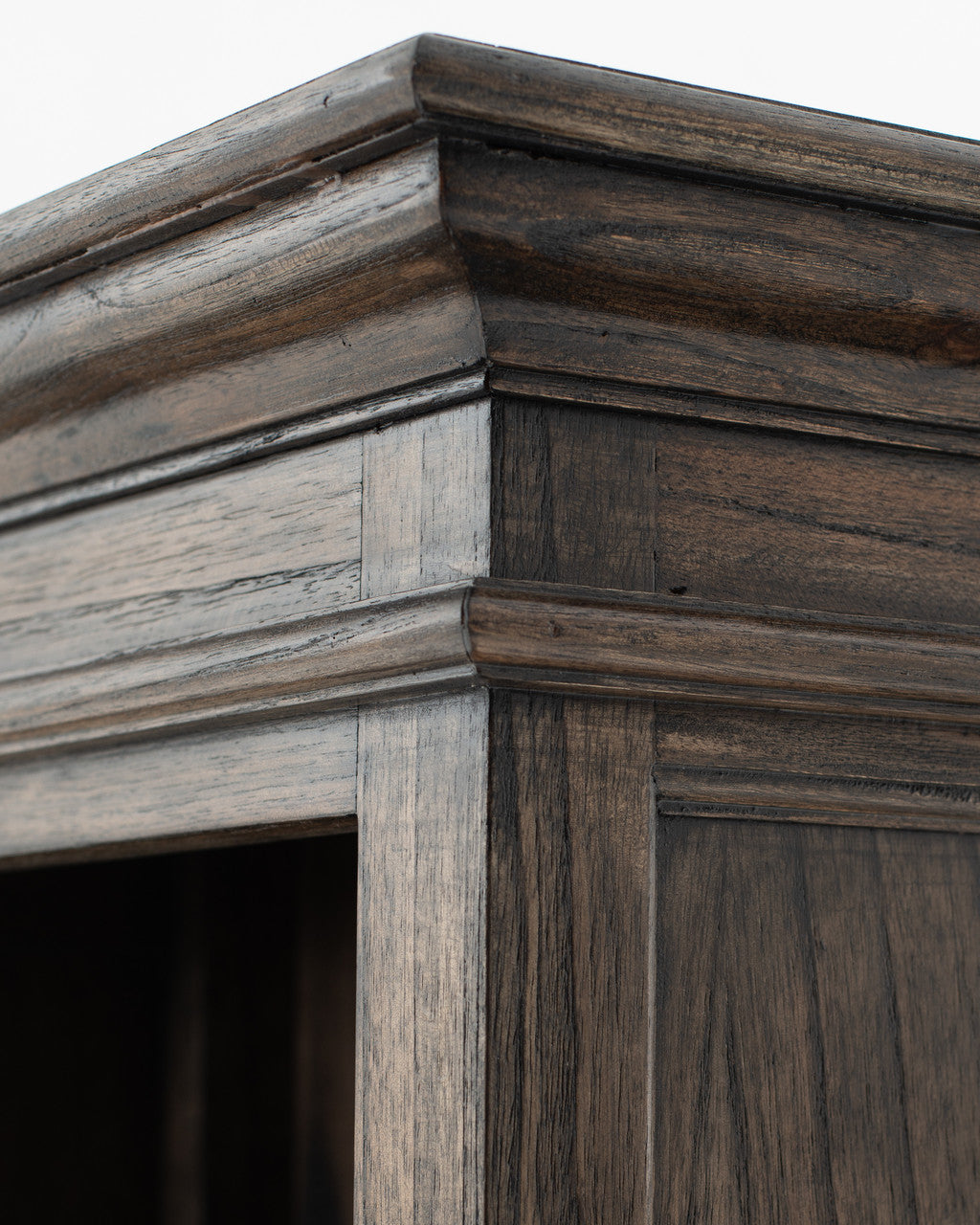 French Rustic Bookcase with 1 Drawer 32"