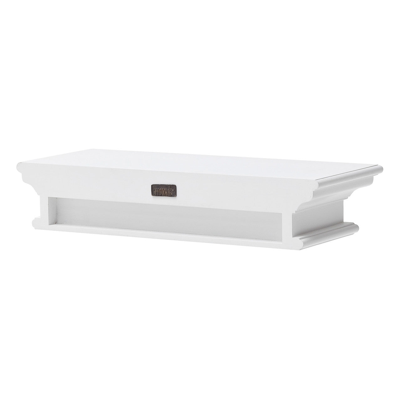 French Coastal Floating Wall Shelf, Medium 24"