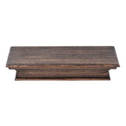 French Rustic Floating Wall Shelf, Medium 24"