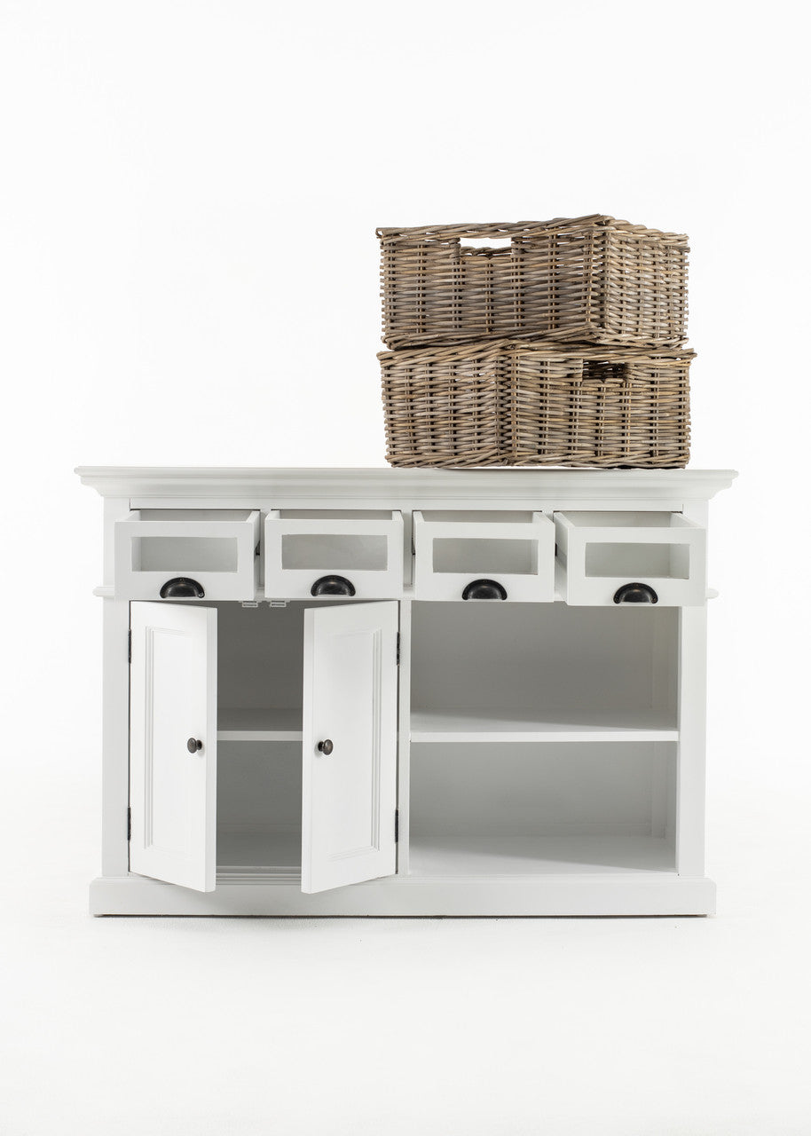 French Coastal Kitchen Buffet 49"