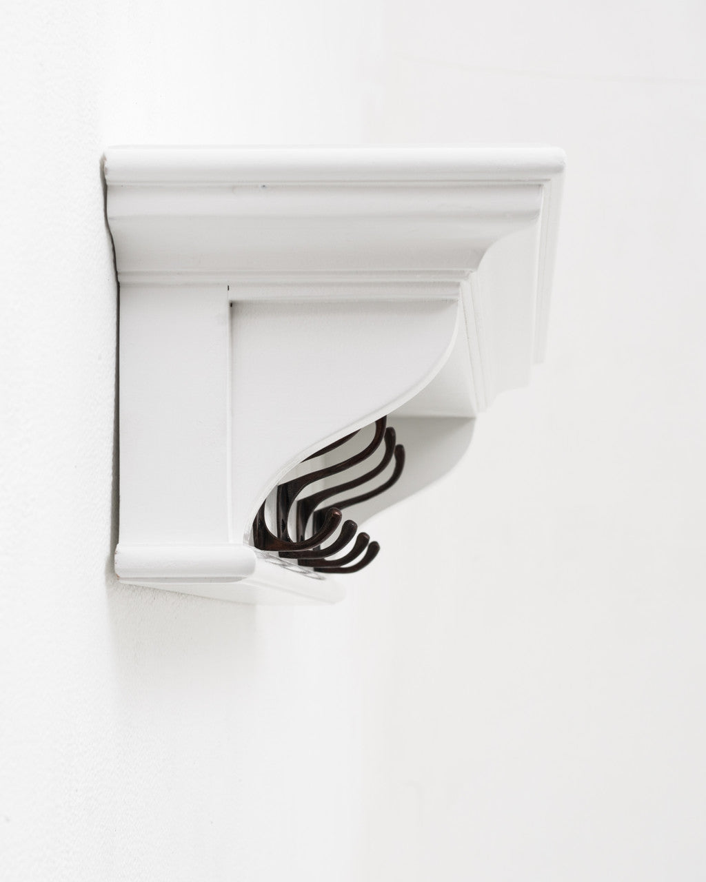 French Coastal 4 Hook Coat Rack 70cm 28"