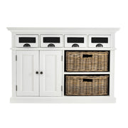 French Coastal Kitchen Buffet 49"