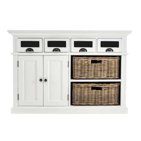 French Coastal Kitchen Buffet 49"