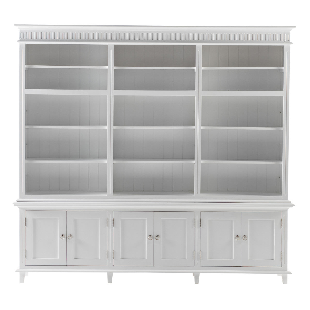 Scandi Coastal Triple-Bay Hutch Unit 94"