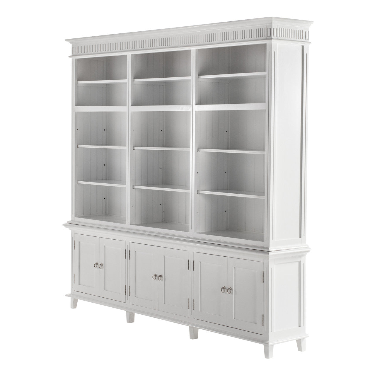 Scandi Coastal Triple-Bay Hutch Unit 94"
