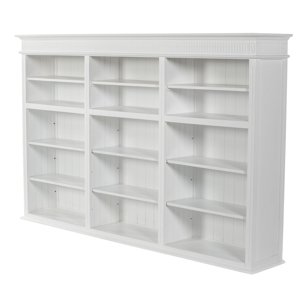 Scandi Coastal Triple-Bay Hutch Unit 94"