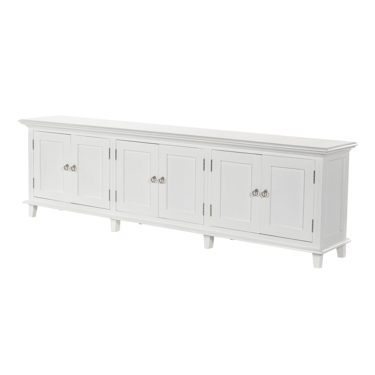 Scandi Coastal Triple-Bay Hutch Unit 94"