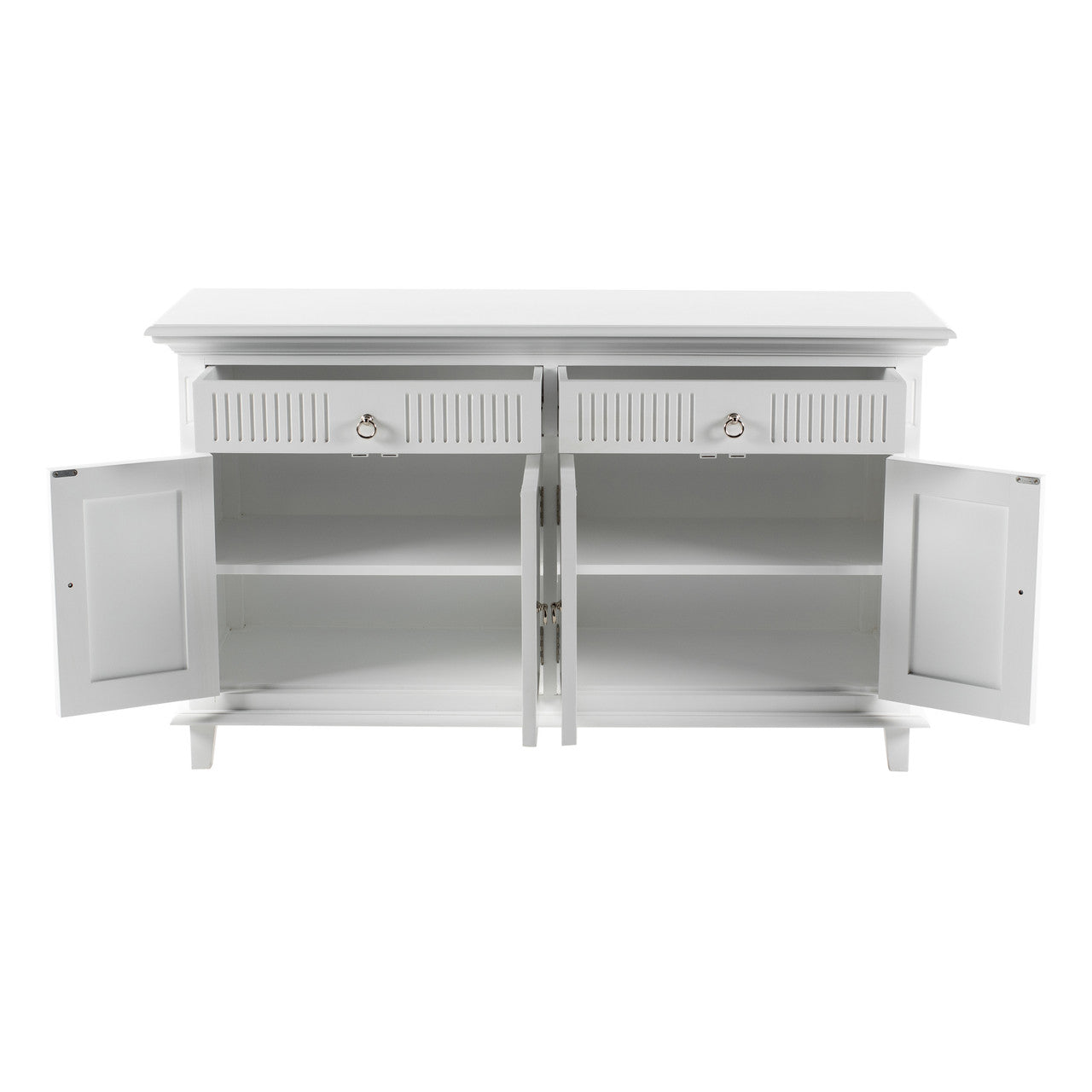 Scandi Coastal Buffet with 4 Doors 57"