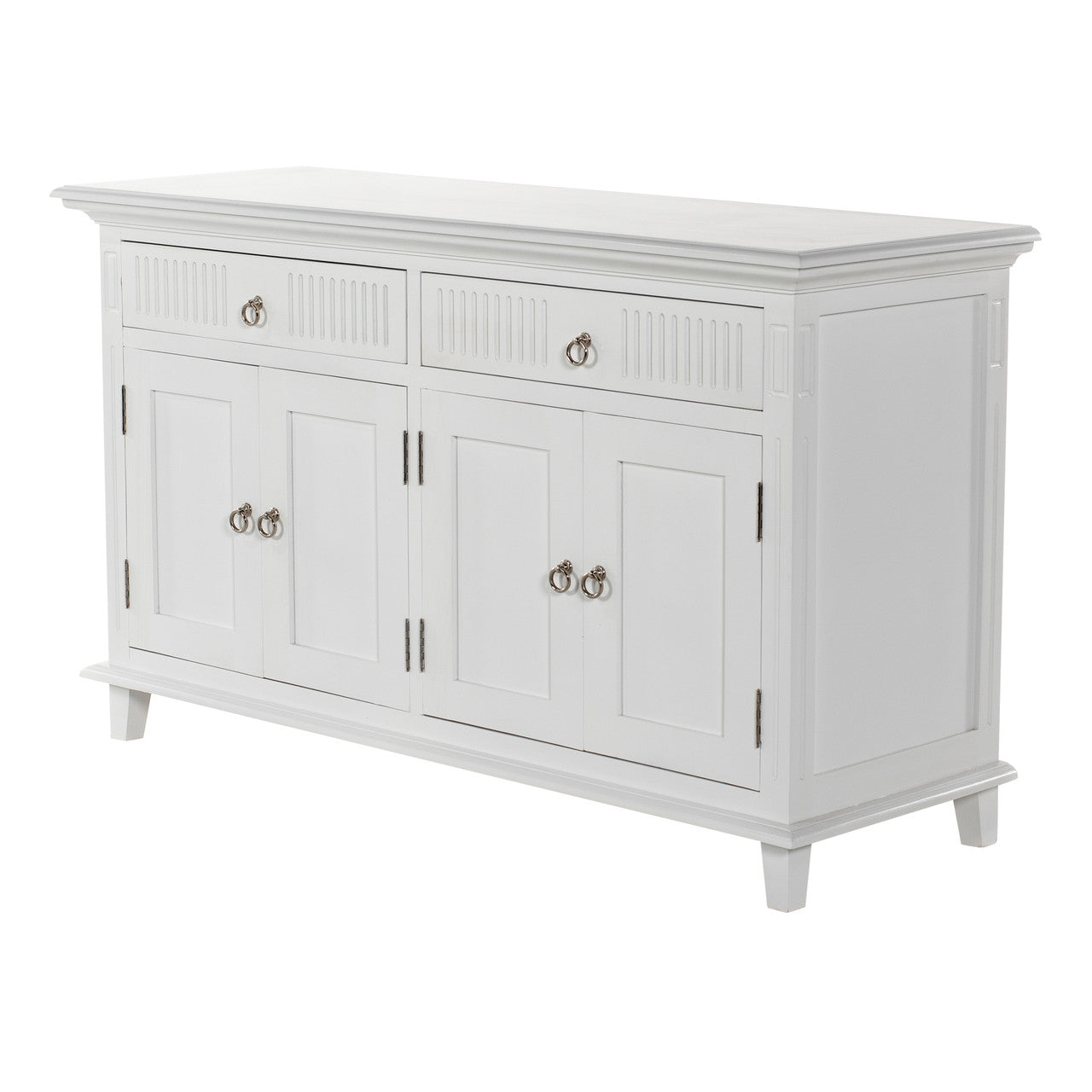 Scandi Coastal Buffet with 4 Doors 57"