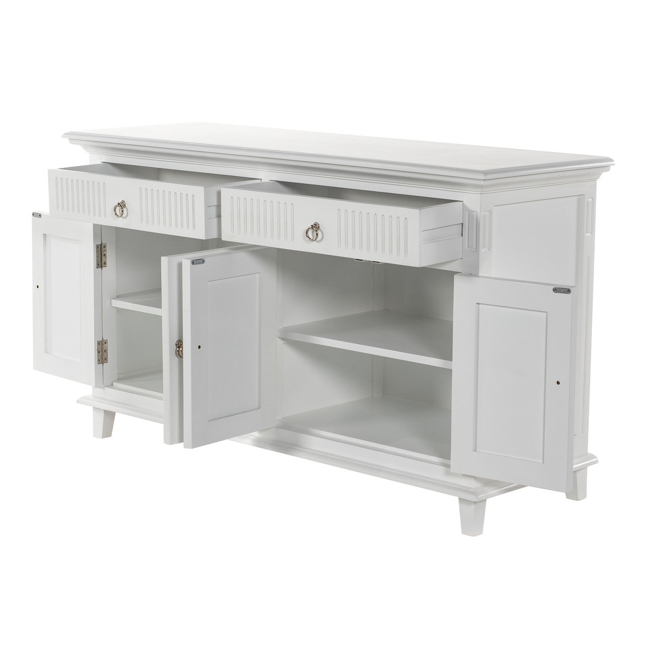 Scandi Coastal Buffet with 4 Doors 57"