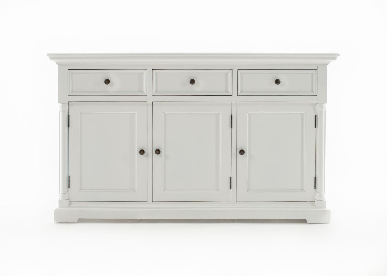 French Cottage Classic Sideboard with 3 doors 57"