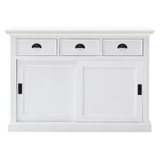 French Coastal Buffet with Sliding Doors 49"