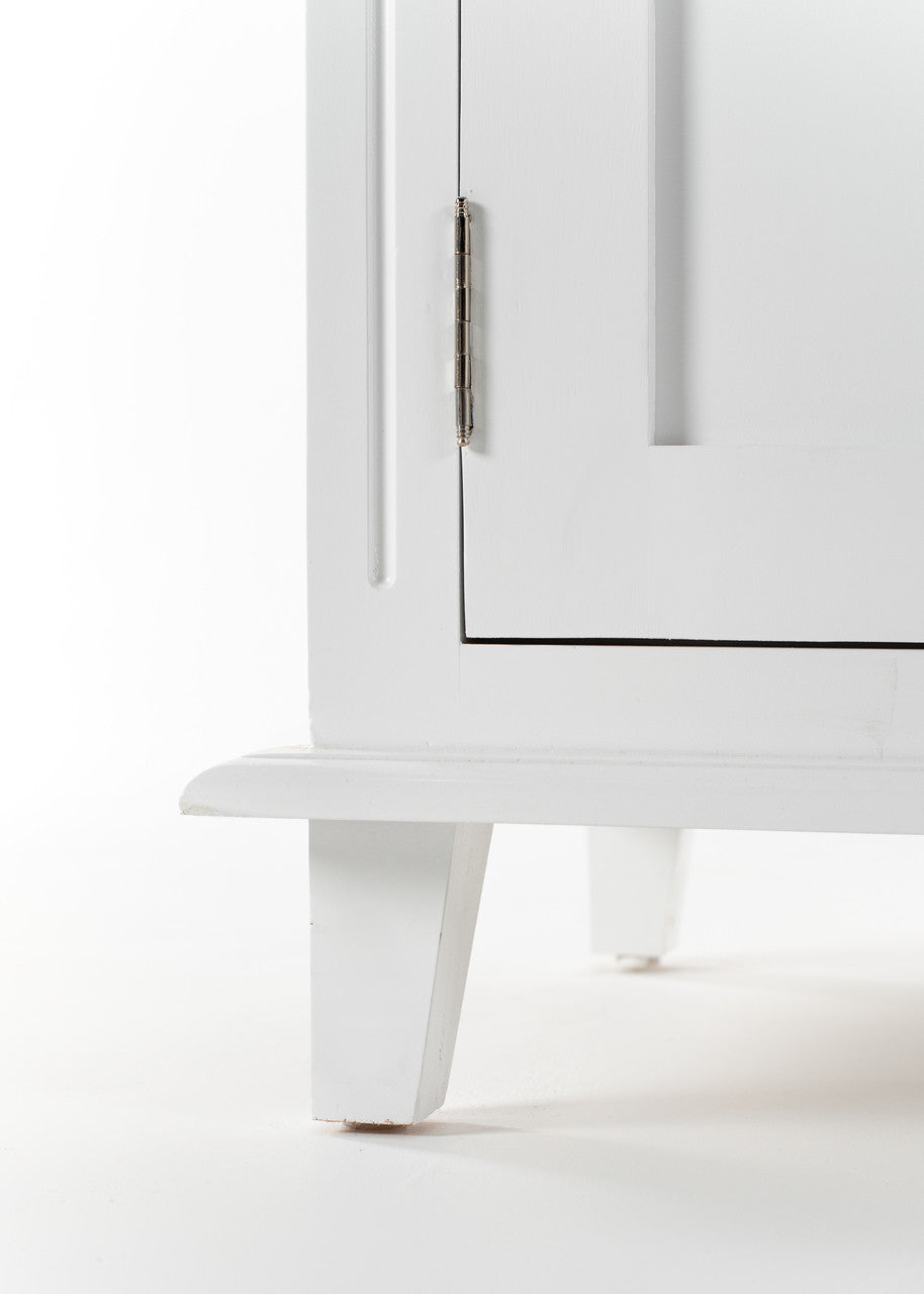 Scandi Coastal Buffet with 4 Doors 3 Drawers 57"