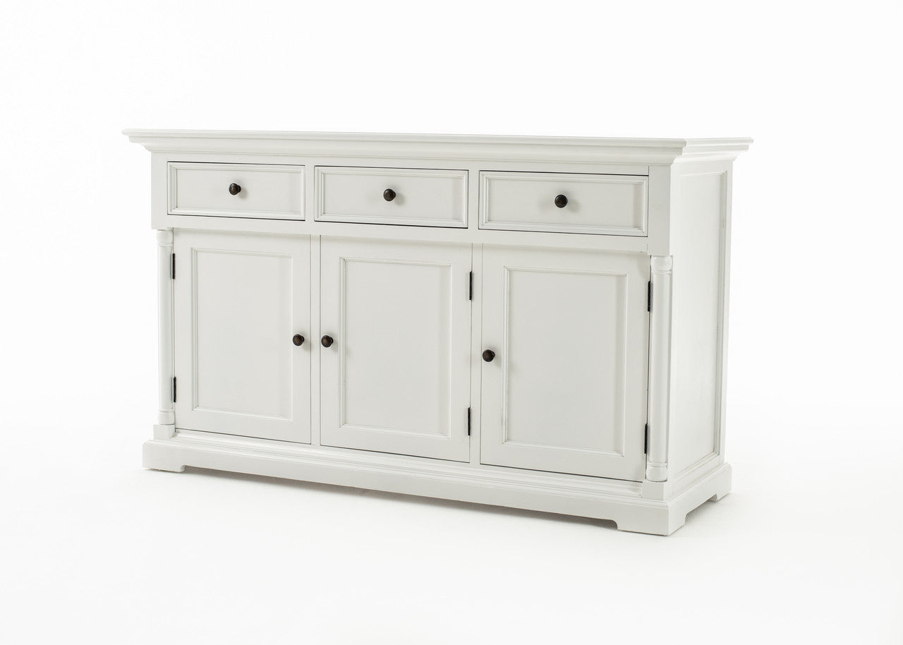 French Cottage Classic Sideboard with 3 doors 57"