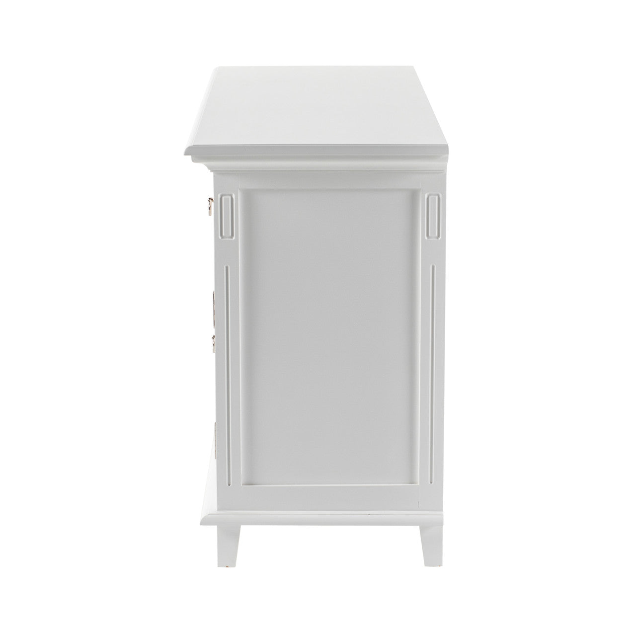 Scandi Coastal Buffet with 4 Doors 3 Drawers 57"
