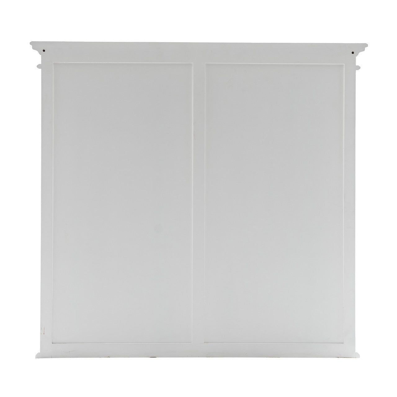 French Coastal Buffet Hutch Unit with 6 Shelves 57"