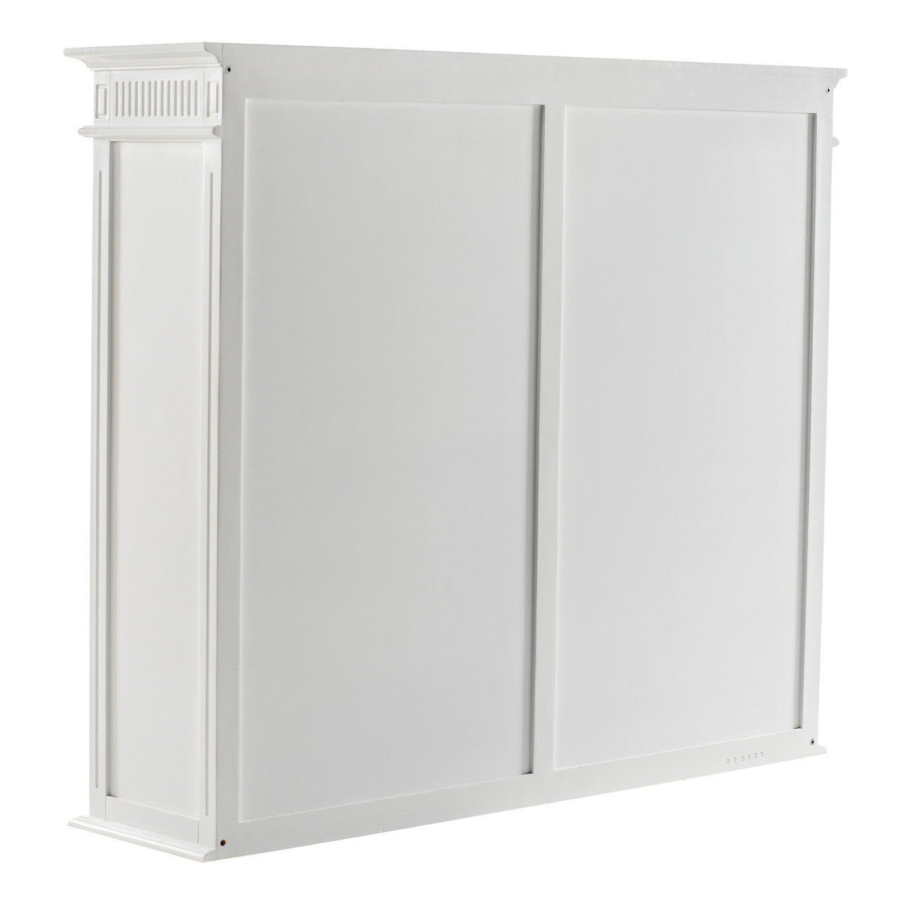 Scandi Coastal Hutch Bookcase Unit 63"