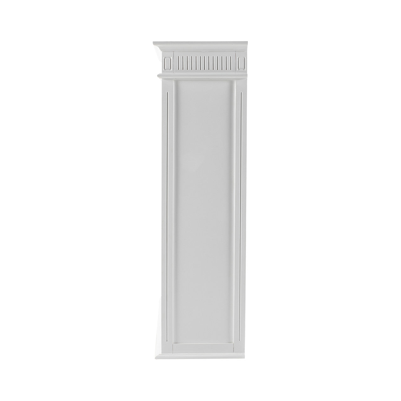 Scandi Coastal Hutch Bookcase Unit 63"