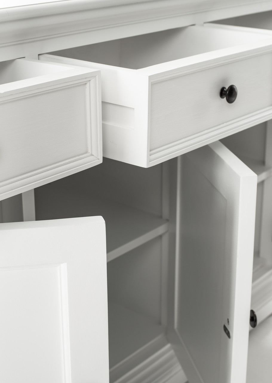 French Cottage Classic Sideboard with 3 doors 57"