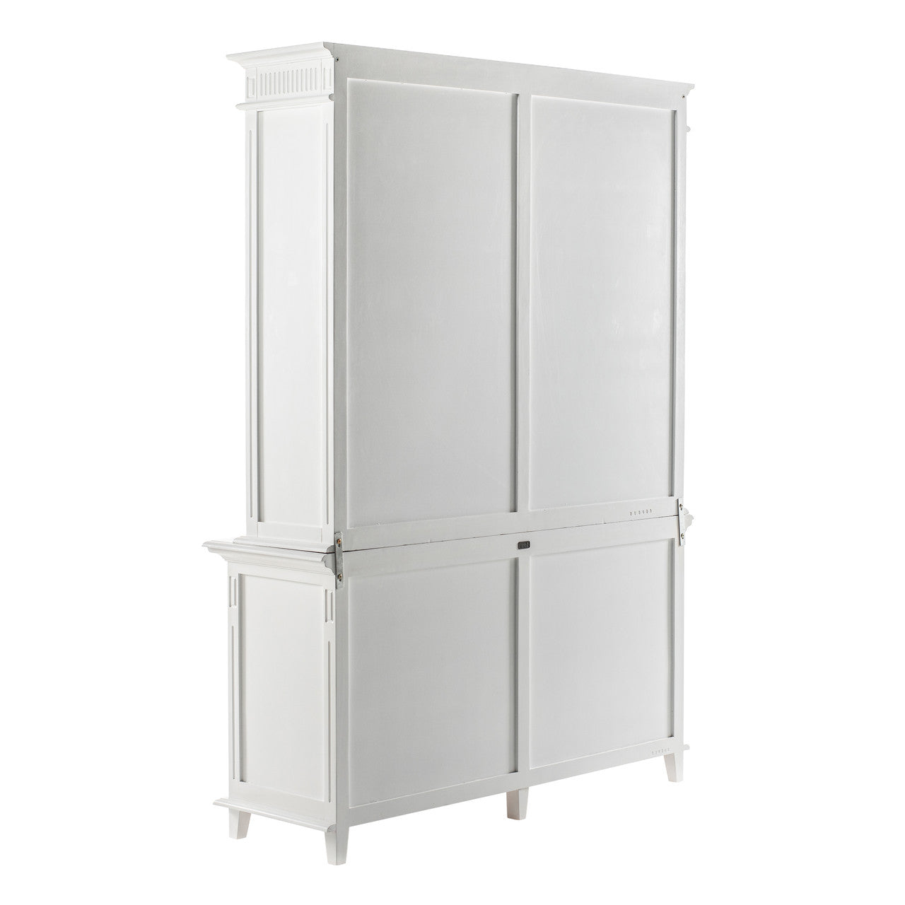 Scandi Coastal Hutch Bookcase Unit 63"