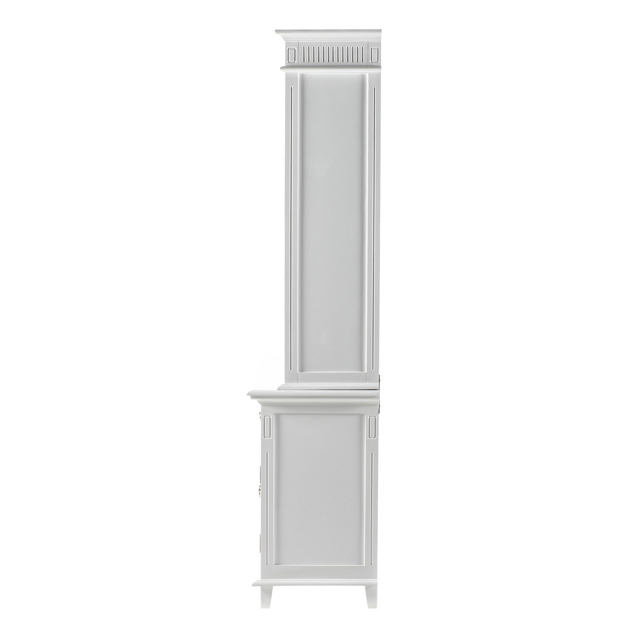 Scandi Coastal Hutch Bookcase Unit 63"