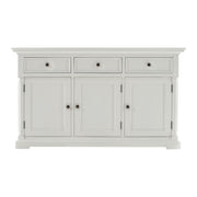 French Cottage Classic Sideboard with 3 doors 57"