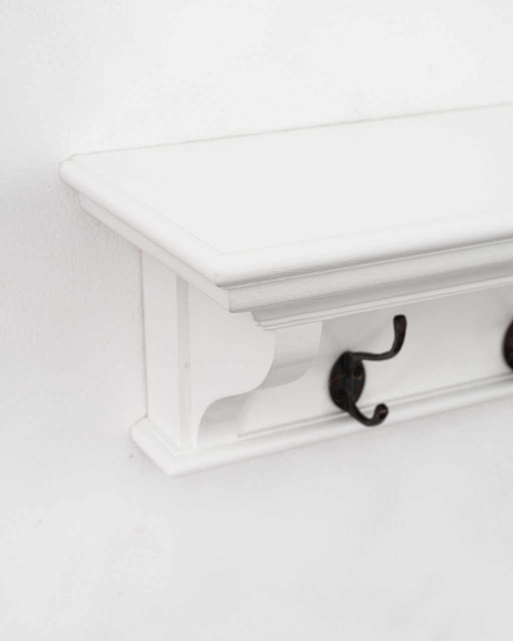 French Coastal 8 Hook Coat Rack 130cm 51"