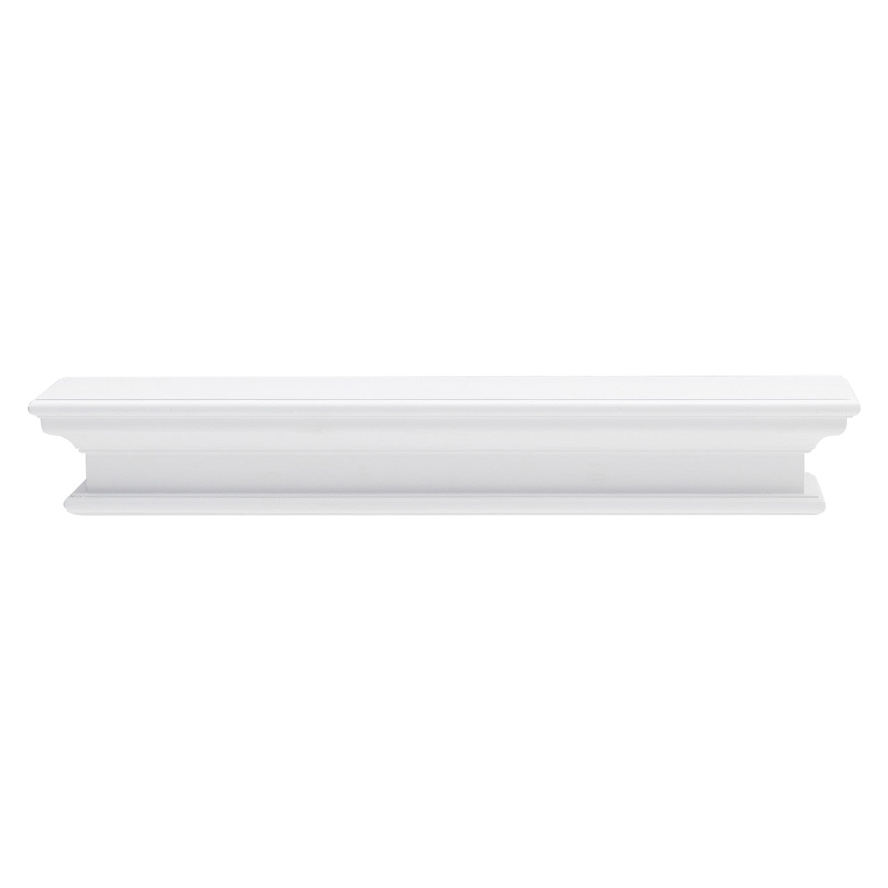 French Coastal Floating Wall Shelf, Long 32"