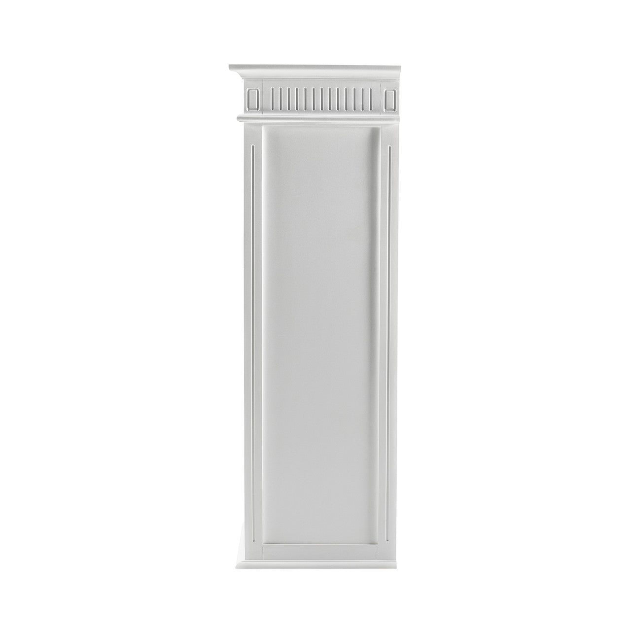 Scandi Coastal Kitchen Hutch Cabinet with 5 Doors 3 Drawers 71"