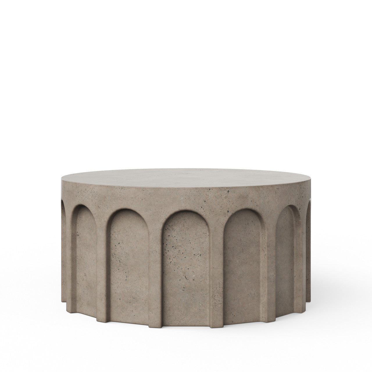 Mixx - Atlas Round Coffee Table - Dark Grey