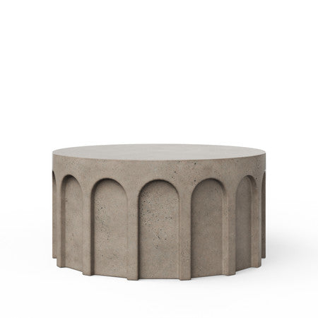Mixx Atlas Round Coffee Table - Dark Grey