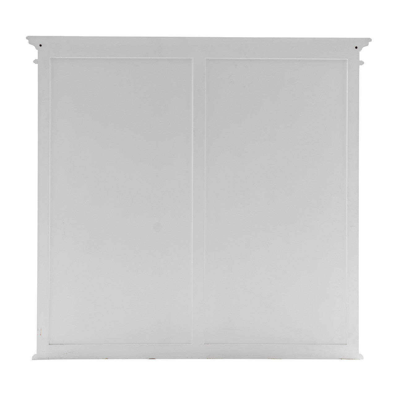 French Coastal Buffet Hutch Unit with 8 Shelves 57"