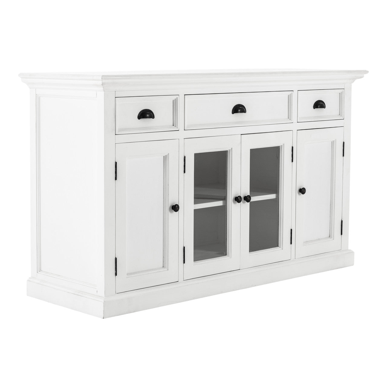 French Coastal Buffet with 4 Doors 3 Drawers - ZNS-B191