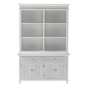 Scandi Coastal Hutch Unit with 6 Shelves 57"
