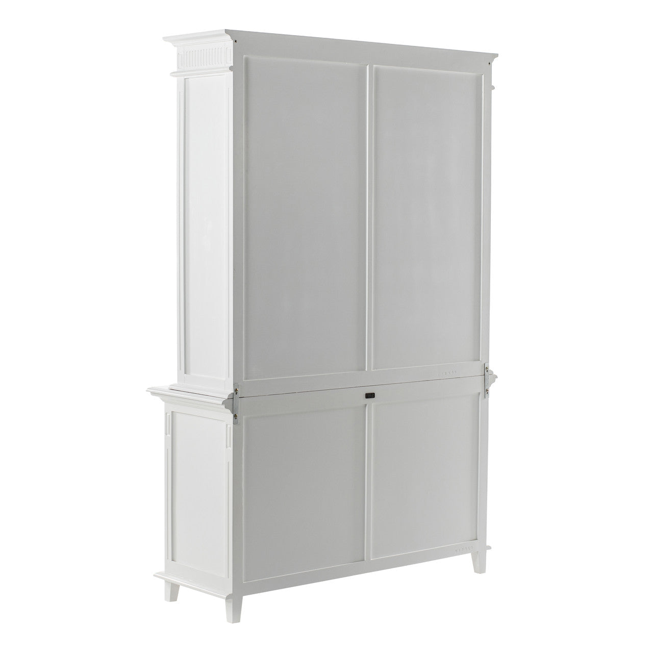Scandi Coastal Hutch Unit with 6 Shelves 57"