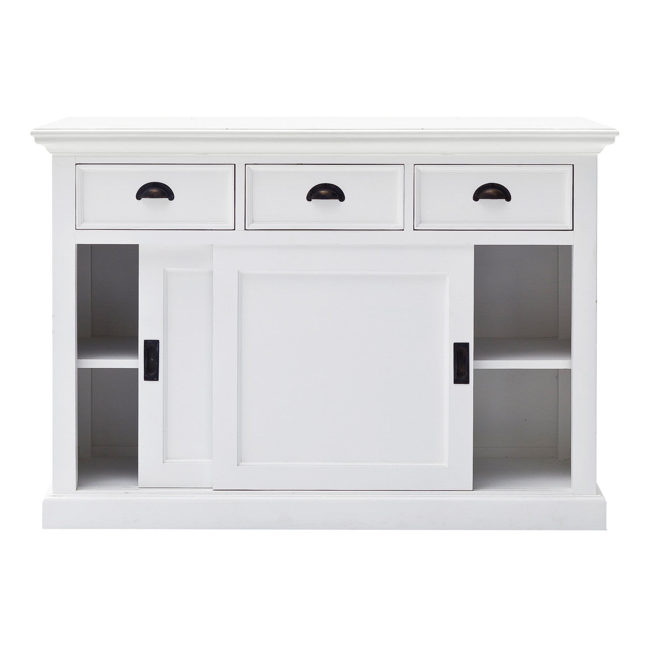 French Coastal Buffet with Sliding Doors 49"