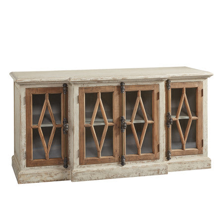 Dove Stalone Glass Front Server - 64.25'