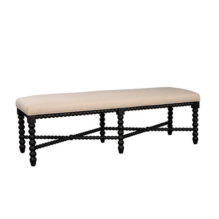 Monetti Bobbin Bench - 62.25'
