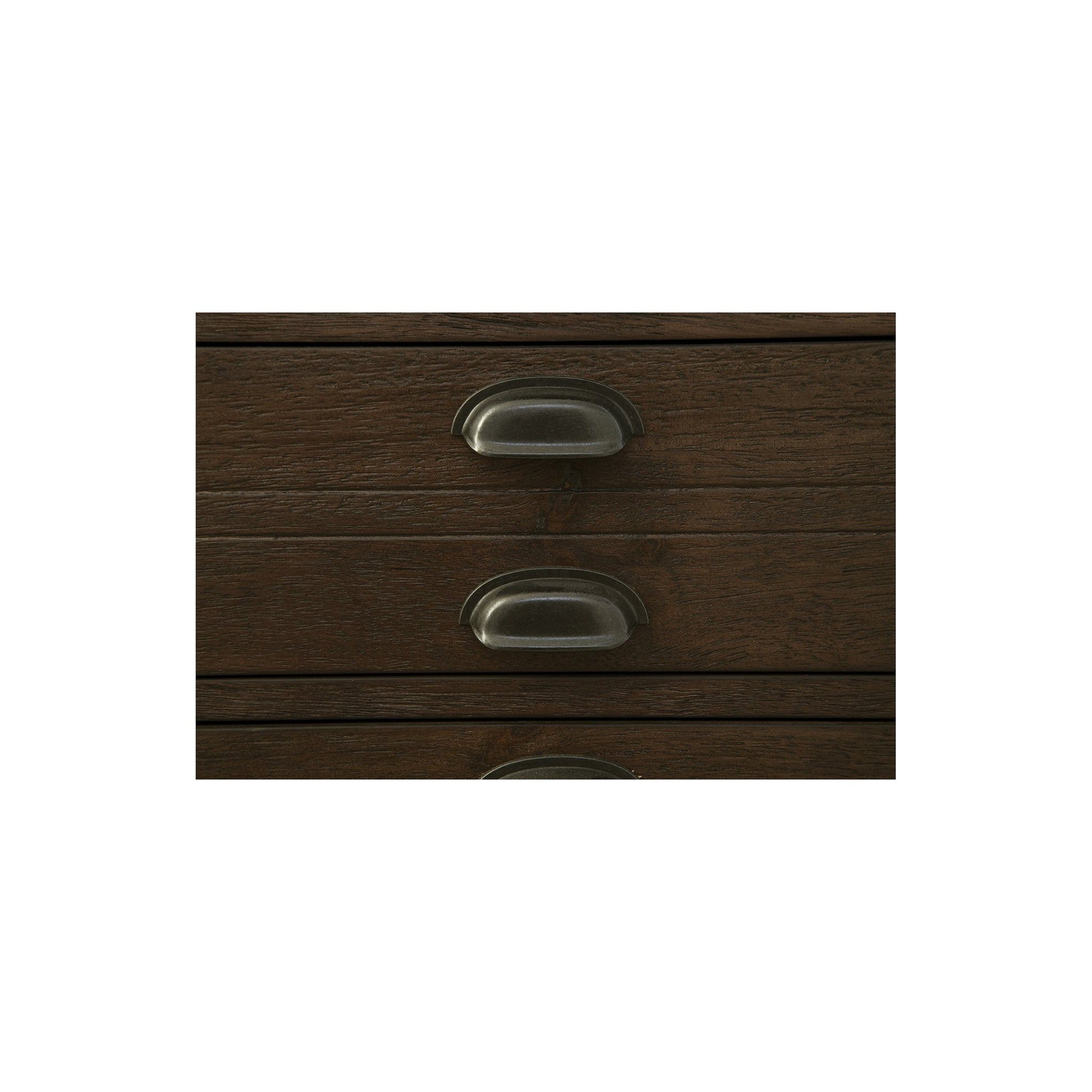 Brown Balmoral Display Cabinet - 75' detail view by Furniture Classics at ZIN Home