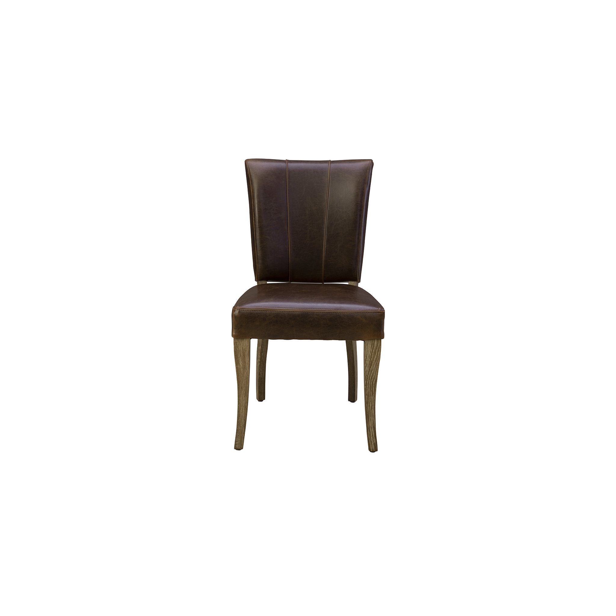 Beale Leather Side Chair - 18.5' detail view by Furniture Classics at ZIN Home