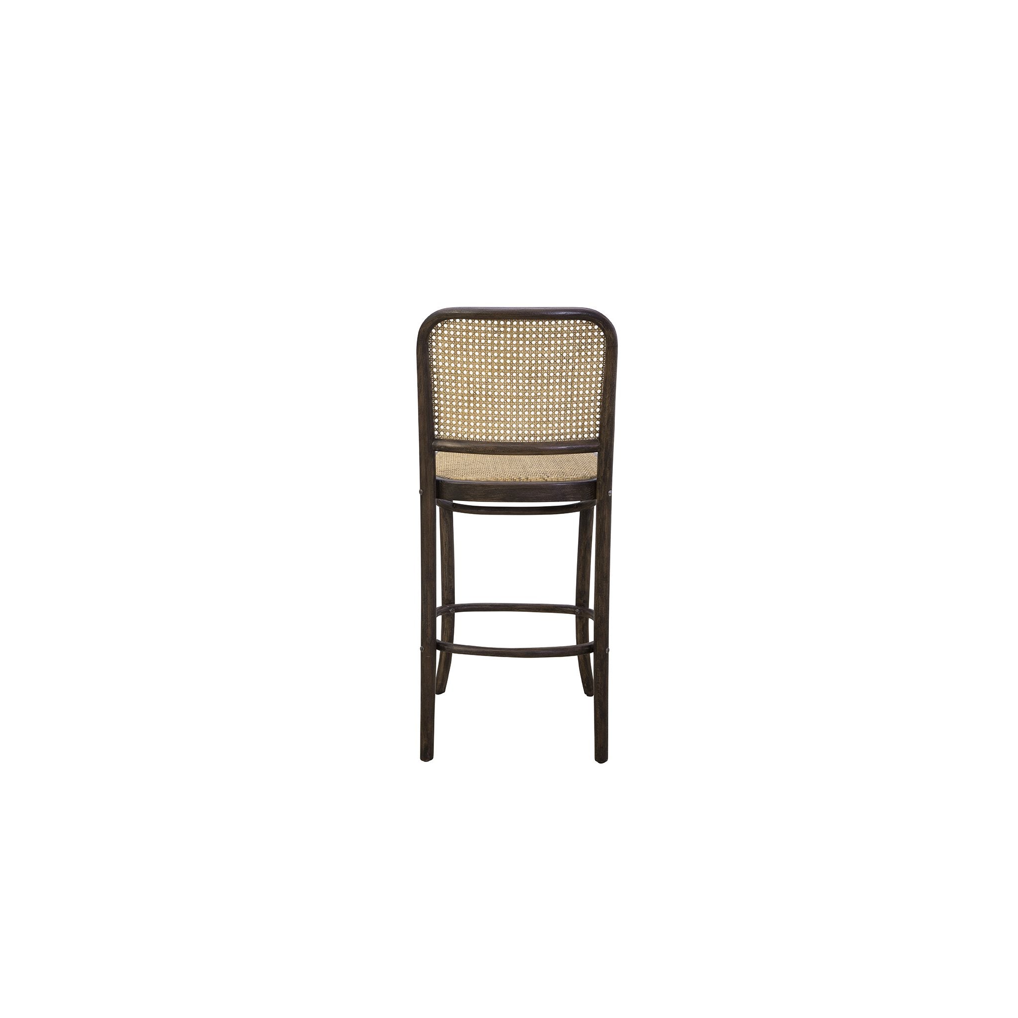 Brown Cleveland Counter Stool - 17' detail view by Furniture Classics at ZIN Home