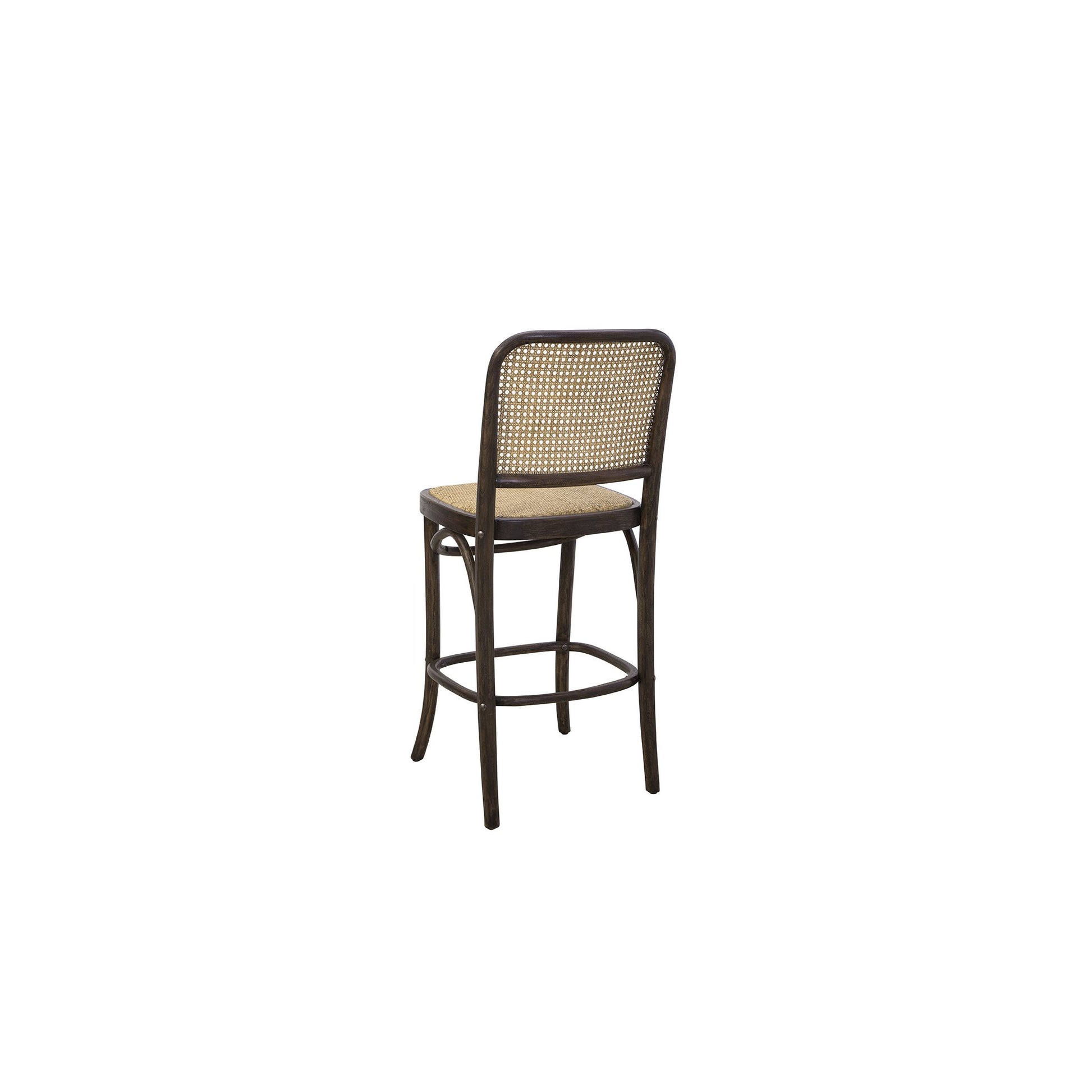 Brown Cleveland Counter Stool - 17' detail view by Furniture Classics at ZIN Home