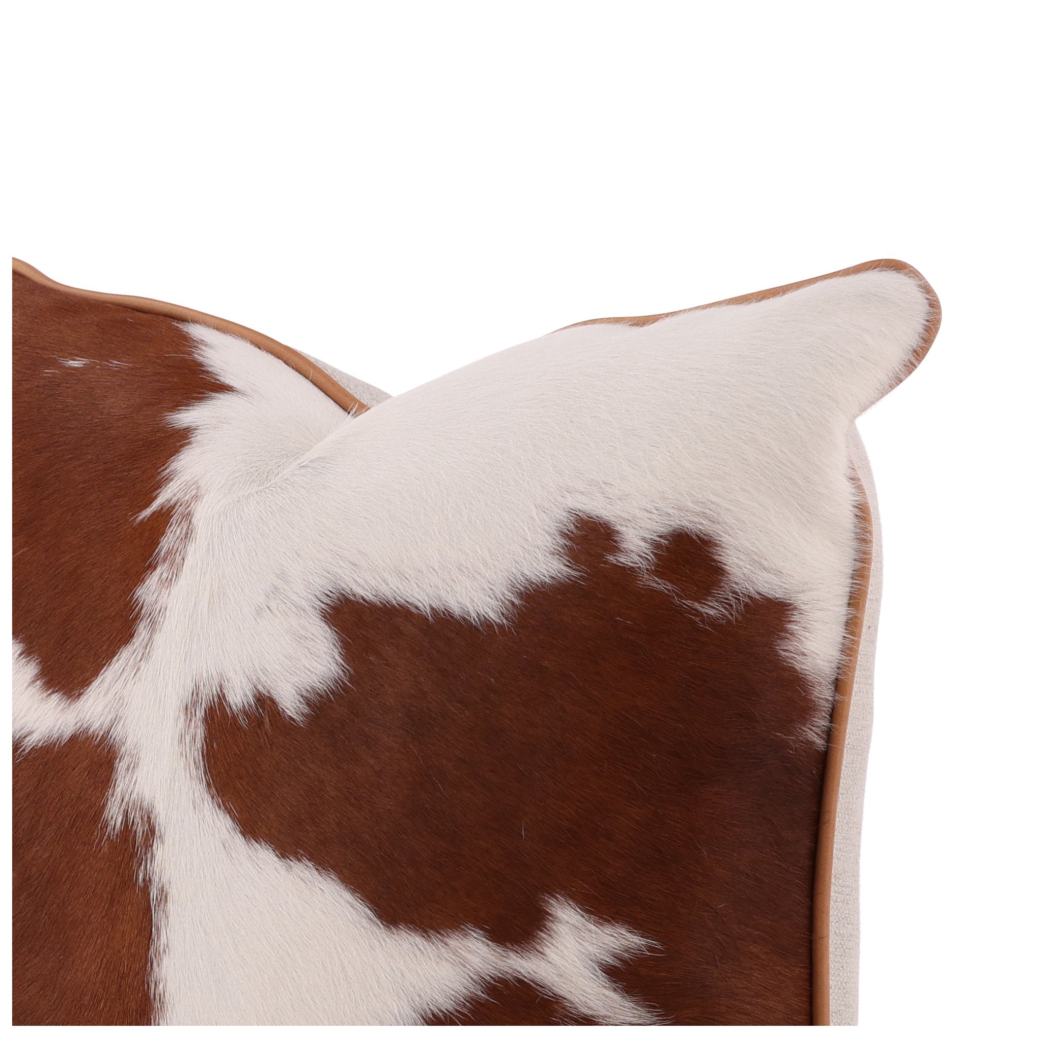 Hair on Hide Accent Pillow detail view by Furniture Classics at ZIN Home