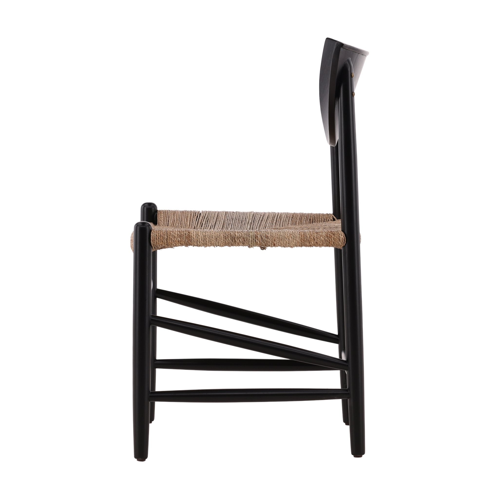 Black Simpson Chair detail view by Furniture Classics at ZIN Home