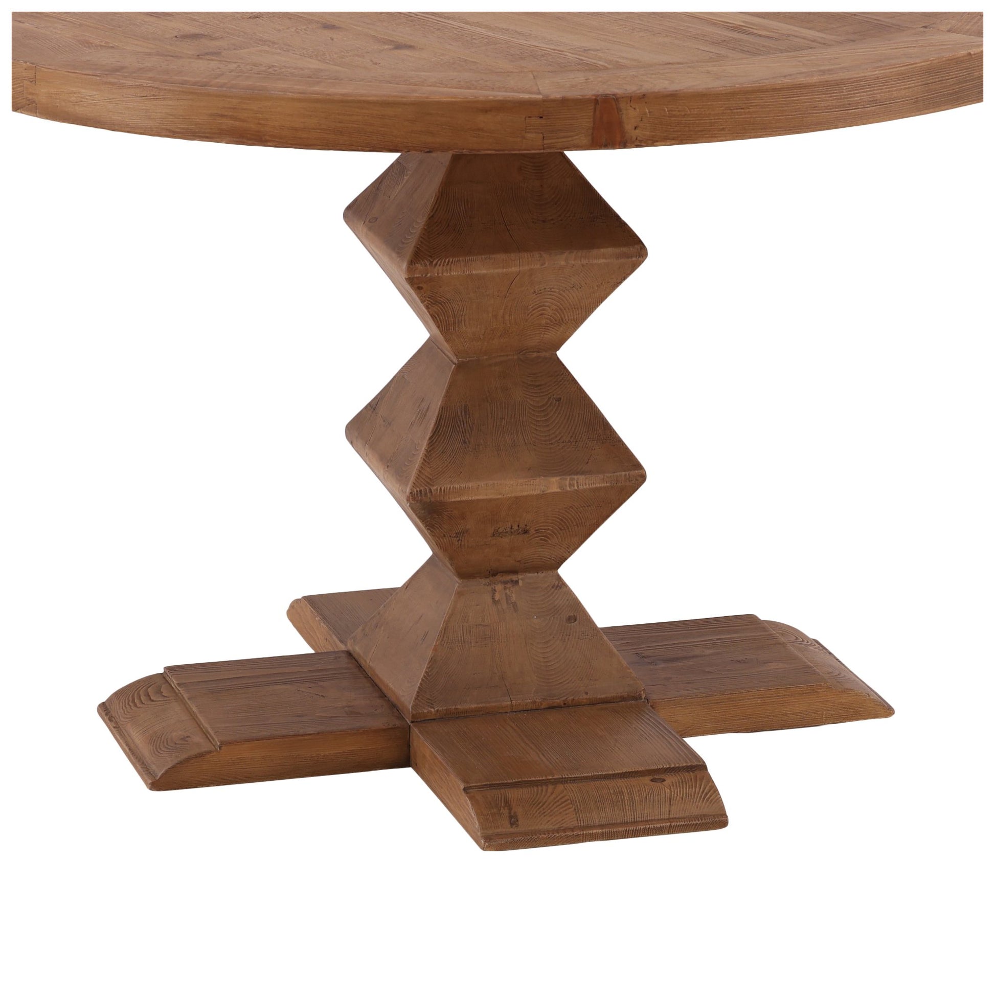 Woodley Dining Table detail view by Furniture Classics at ZIN Home