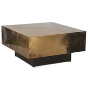 Manchester 35" Coffee Table in Oxidized Copper
