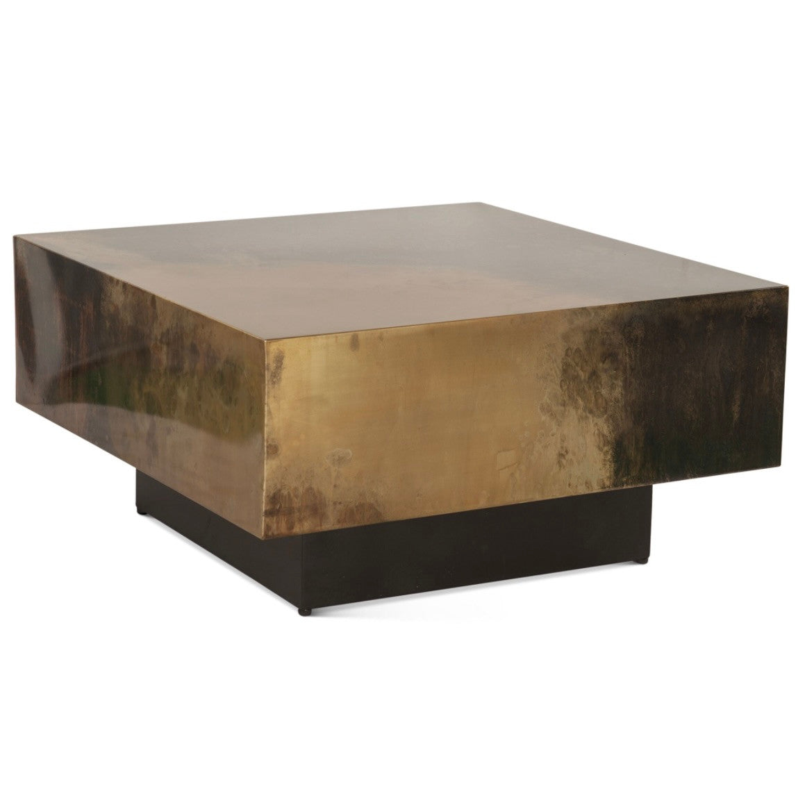 Manchester 35" Coffee Table in Oxidized Copper