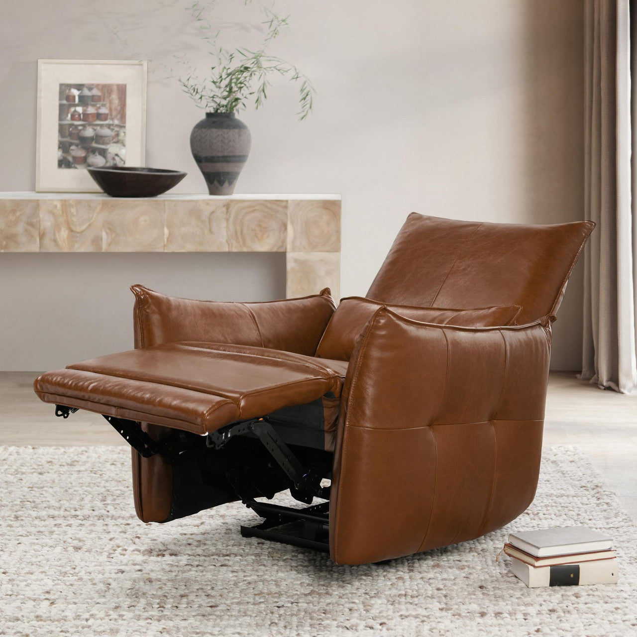 Amsterdam Recliner Armchair Black