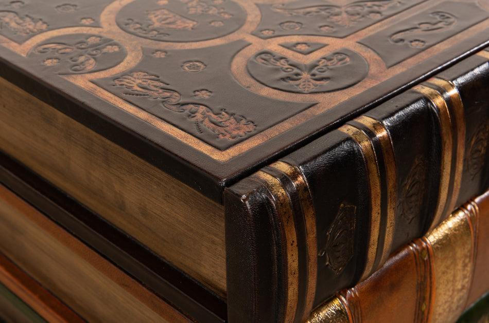 Florentine Books Chairside Chest by Sarreid Ltd - view 9