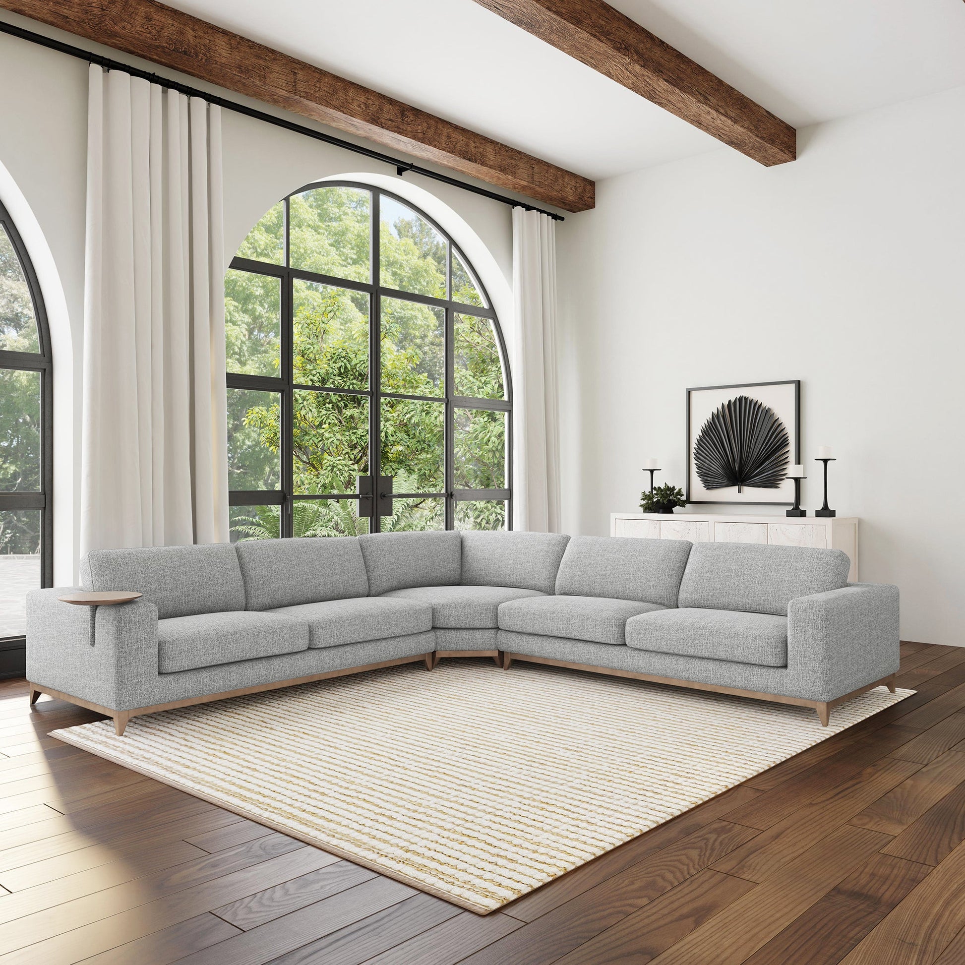 Donovan 3 Piece Sectional - Sand